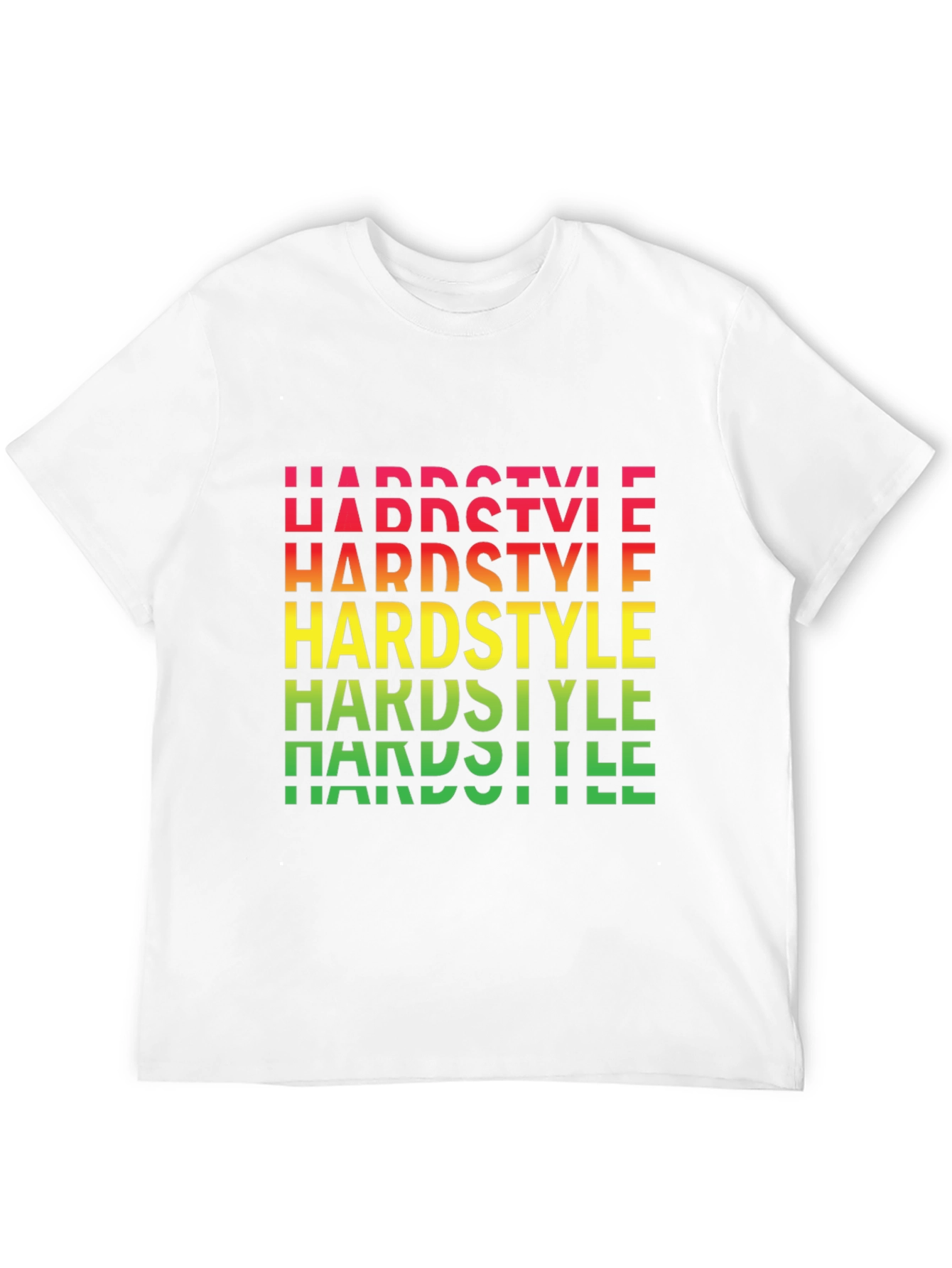 Hardstyle Graphic Print Black T-Shirt