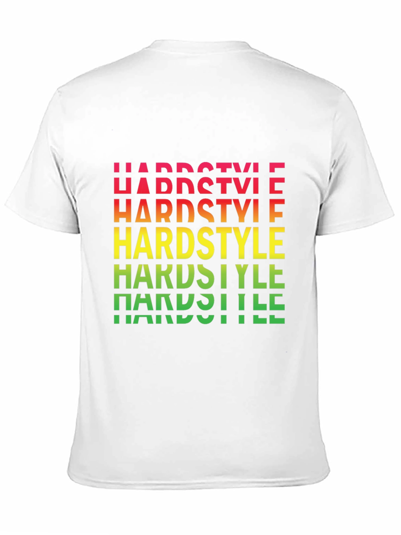 Hardstyle Graphic Print Black T-Shirt