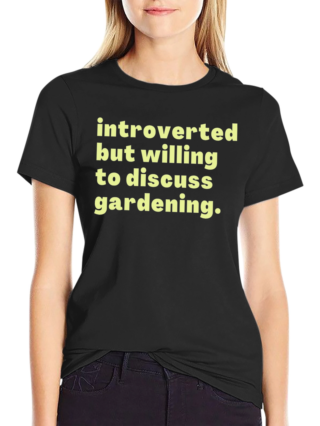 Introverted Gardening Enthusiast T-Shirt