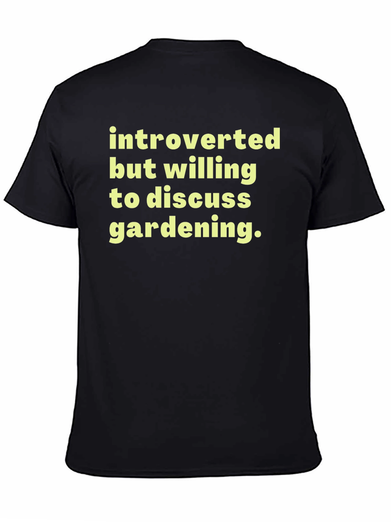 Introverted Gardening Enthusiast T-Shirt