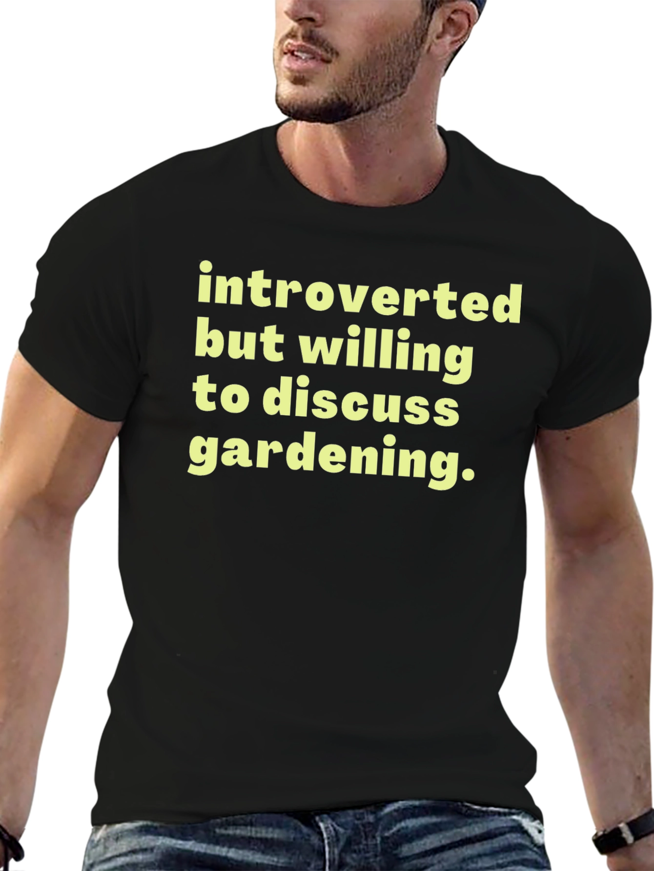 Introverted Gardening Enthusiast T-Shirt