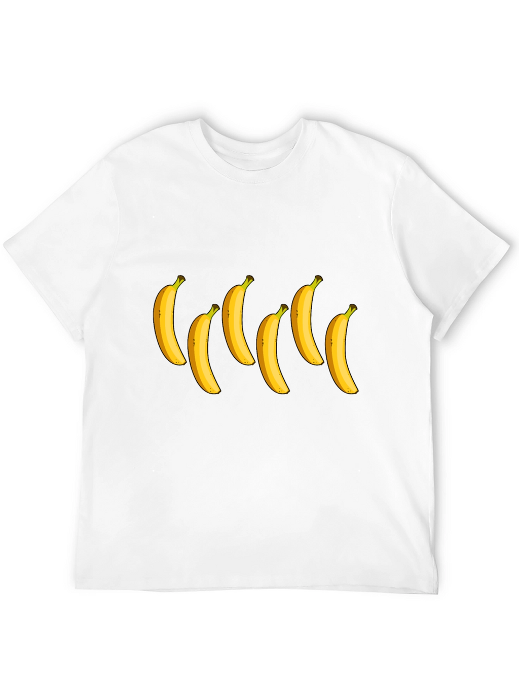 Banana Graphic Tee - Black Cotton T-Shirt