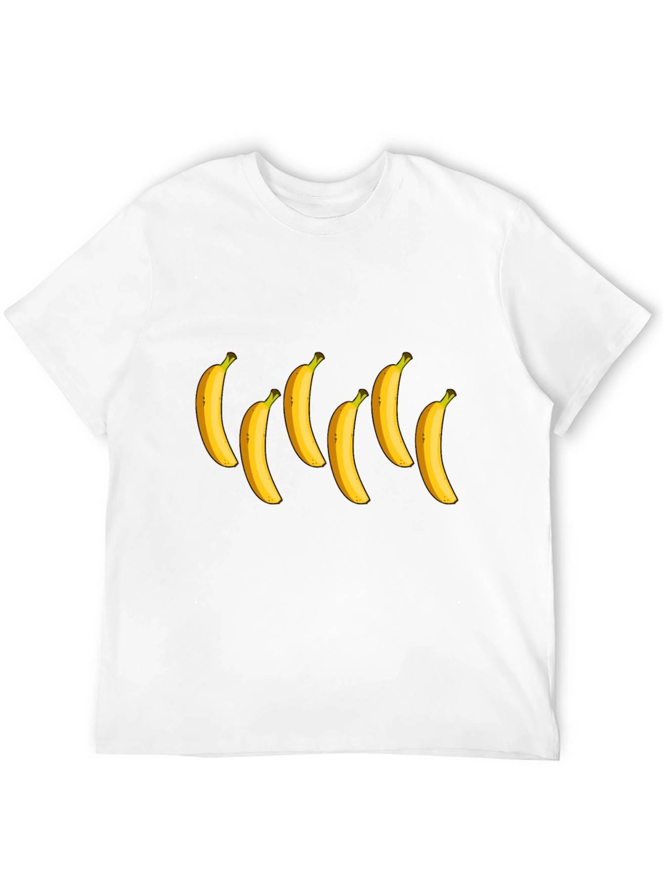 Banana Graphic Tee - Black Cotton T-Shirt