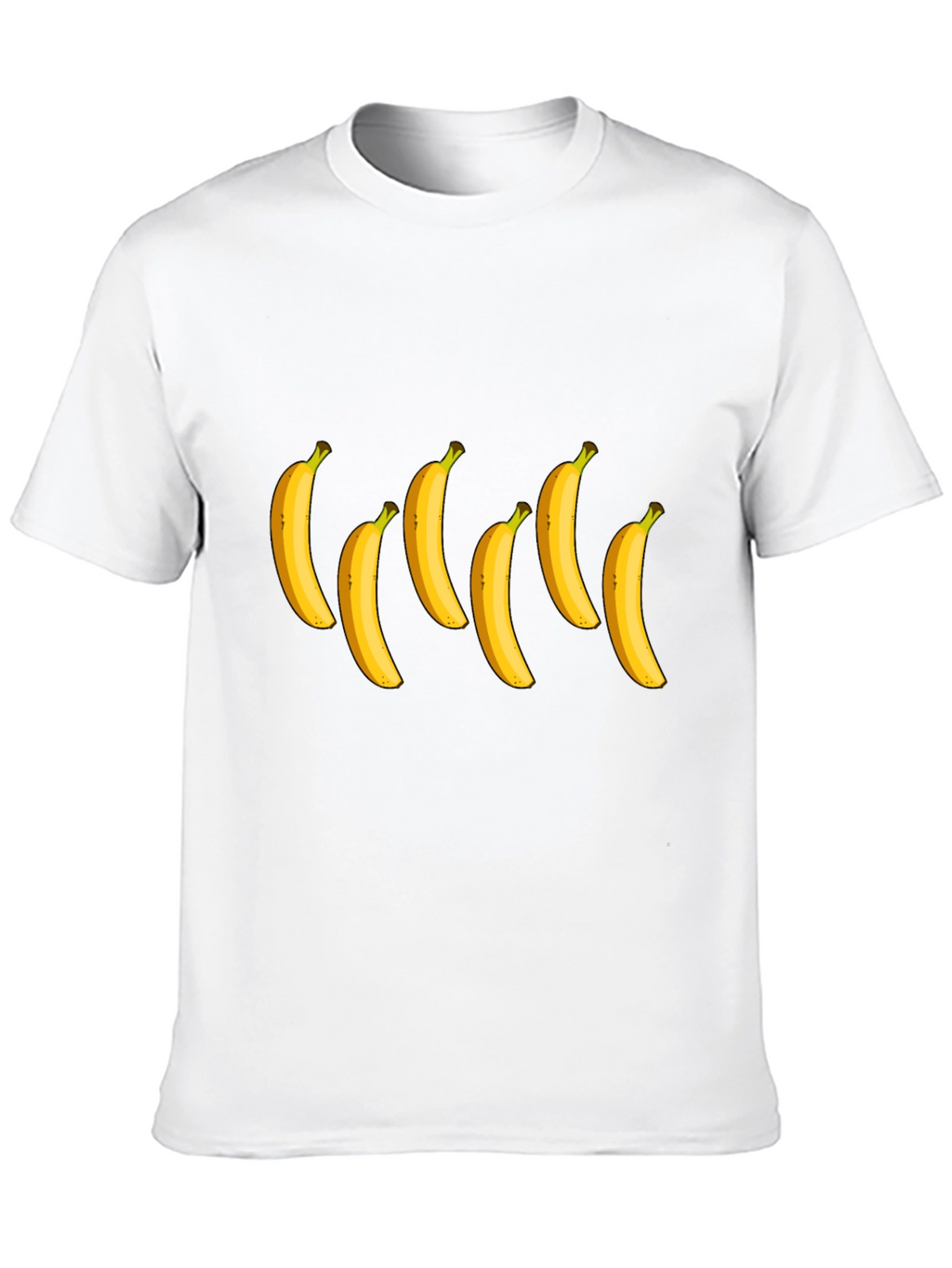 Banana Graphic Tee - Black Cotton T-Shirt