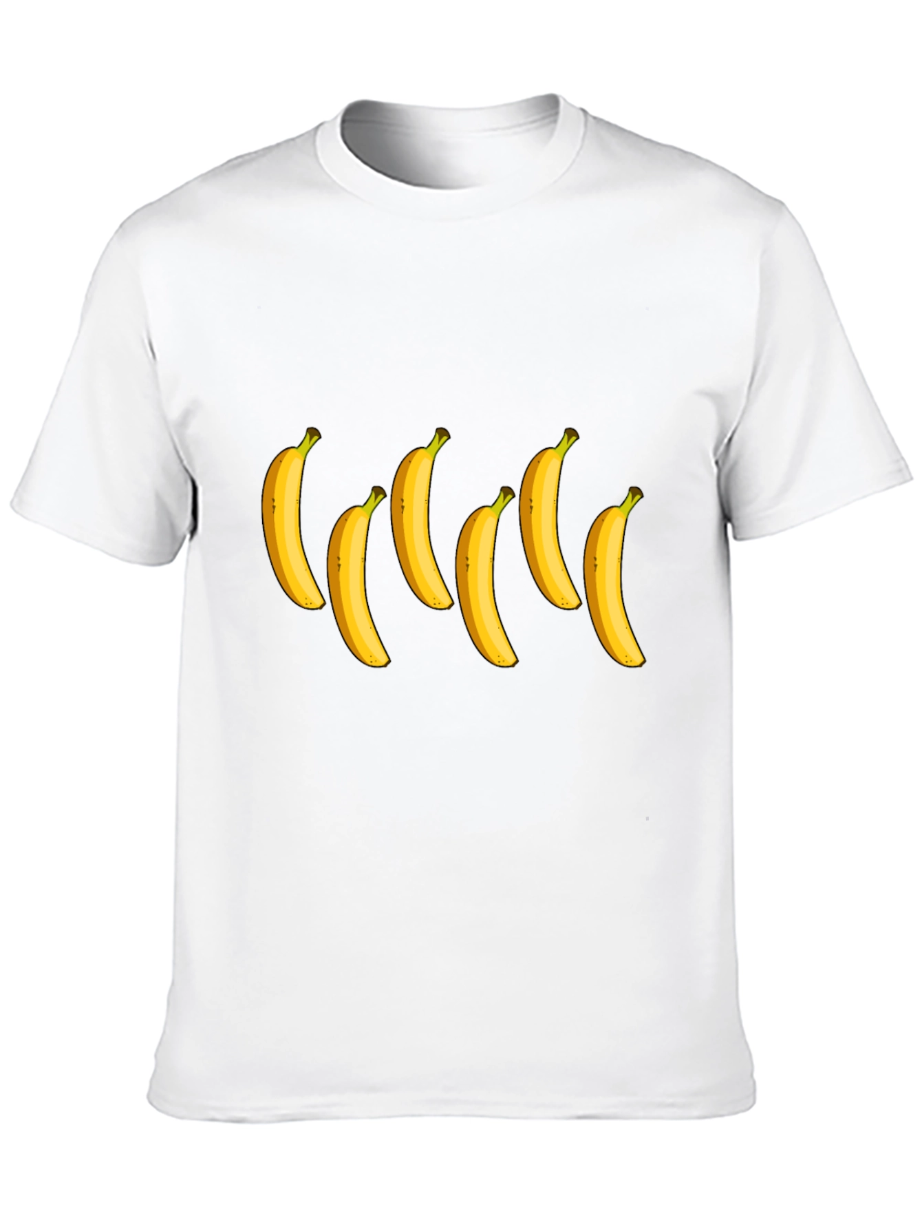 Banana Graphic Tee - Black Cotton T-Shirt