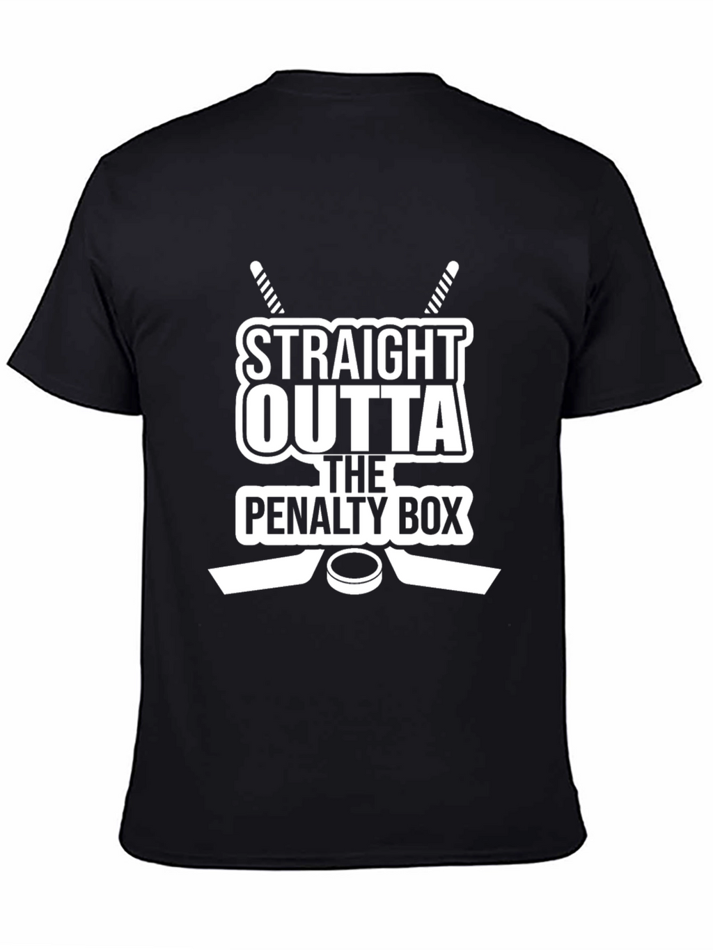 Straight Outta The Penalty Box Hockey T-Shirt