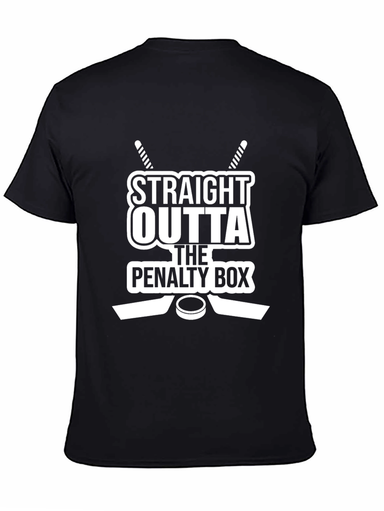 Straight Outta The Penalty Box Hockey T-Shirt