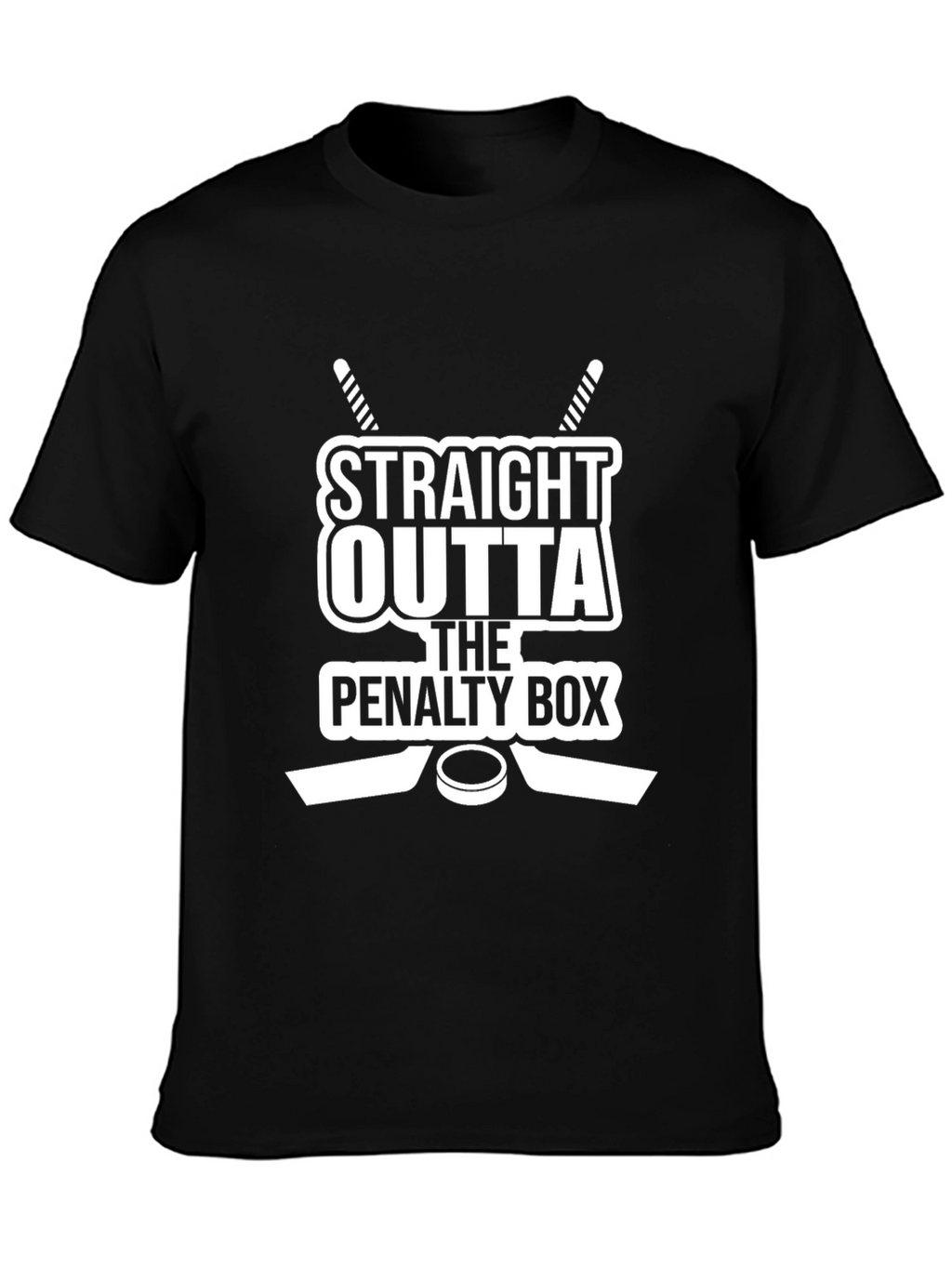Straight Outta The Penalty Box Hockey T-Shirt