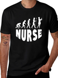 Evolution of a Nurse T-Shirt - Funny Medical Tee