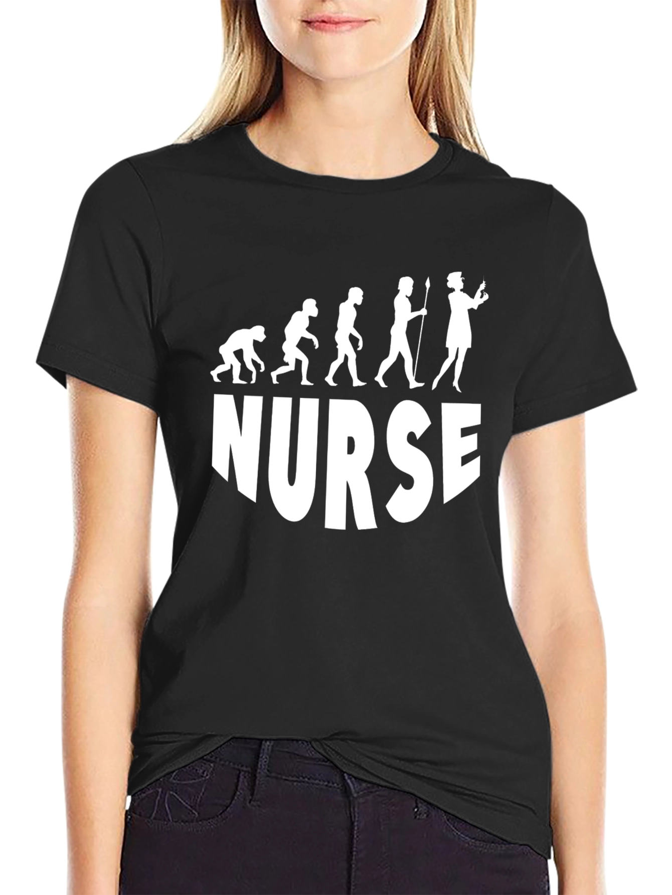 Evolution of a Nurse T-Shirt - Funny Medical Tee