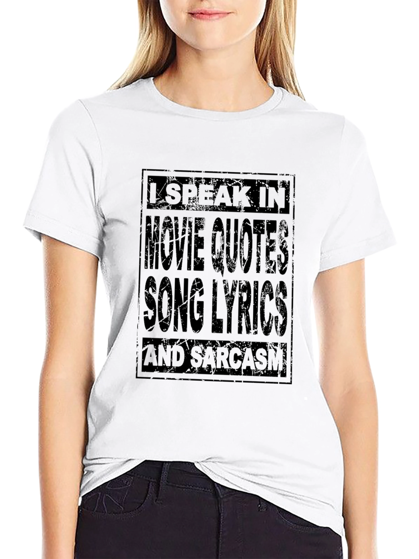 Movie Quotes Song Lyrics T-Shirt