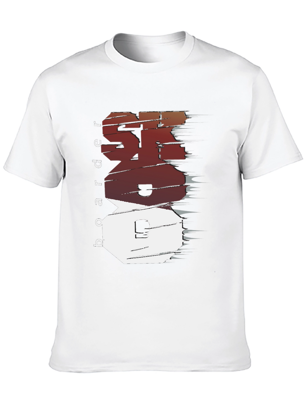 Cool Boarder Design Tee