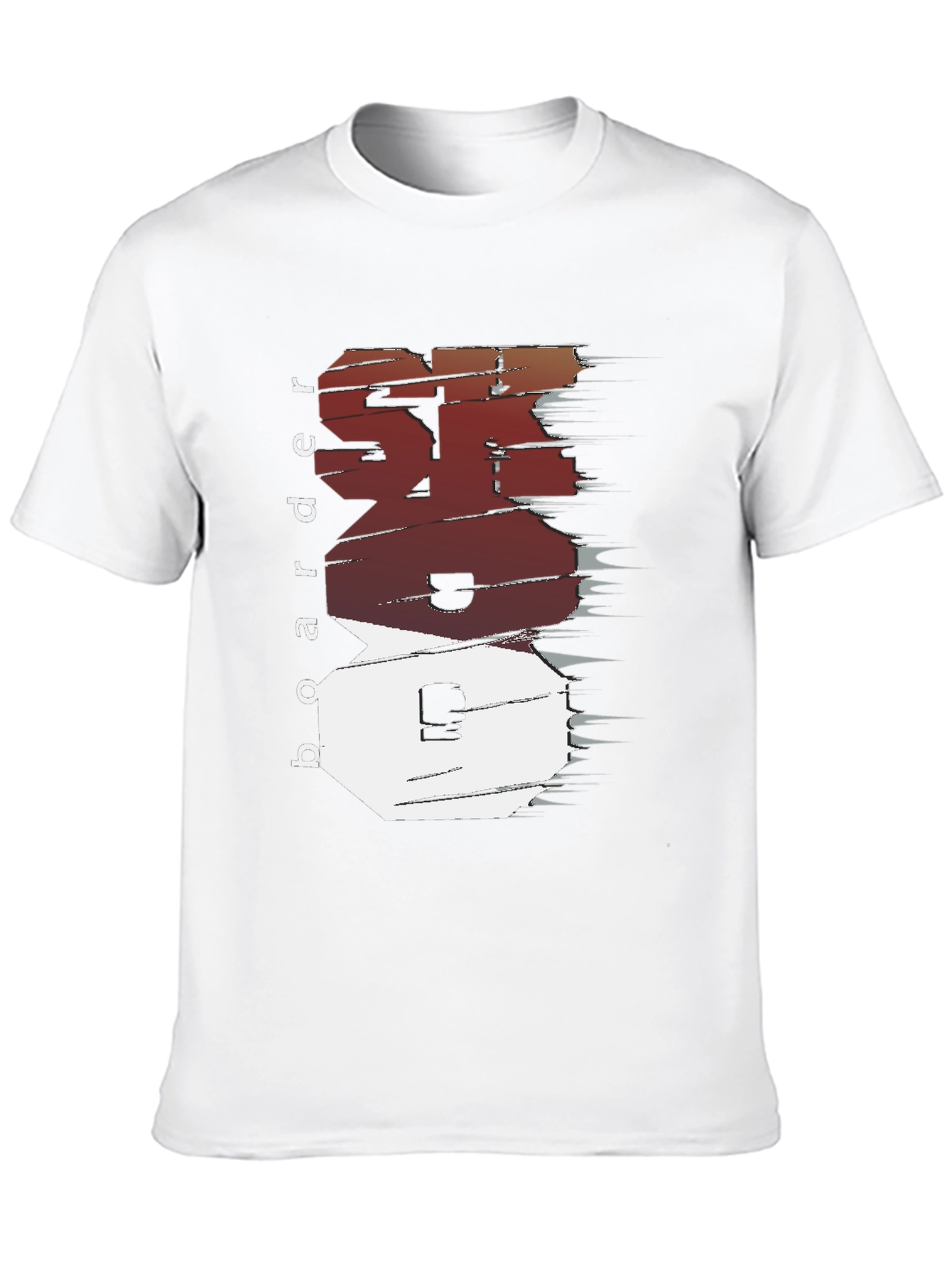 Cool Boarder Design Tee