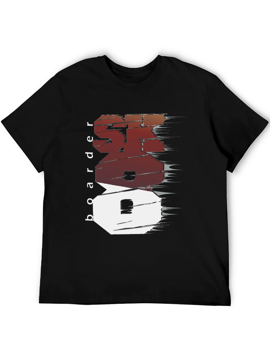 Cool Boarder Design Tee