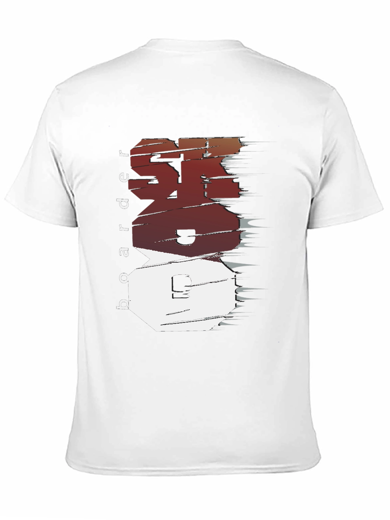 Cool Boarder Design Tee