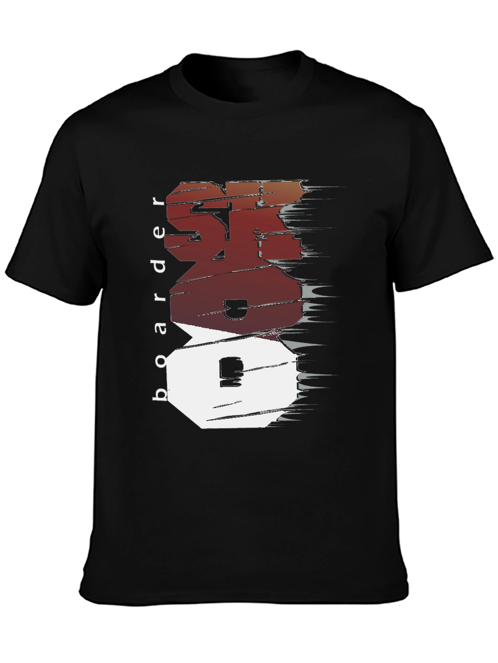 Cool Boarder Design Tee