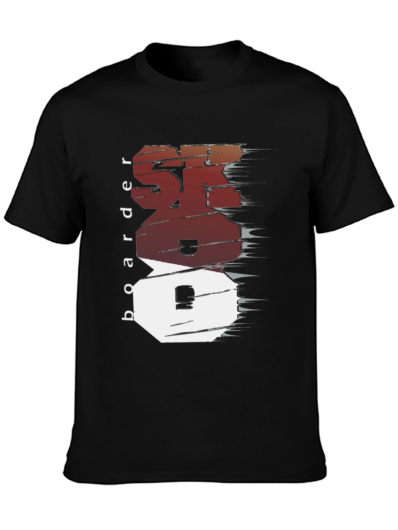Cool Boarder Design Tee