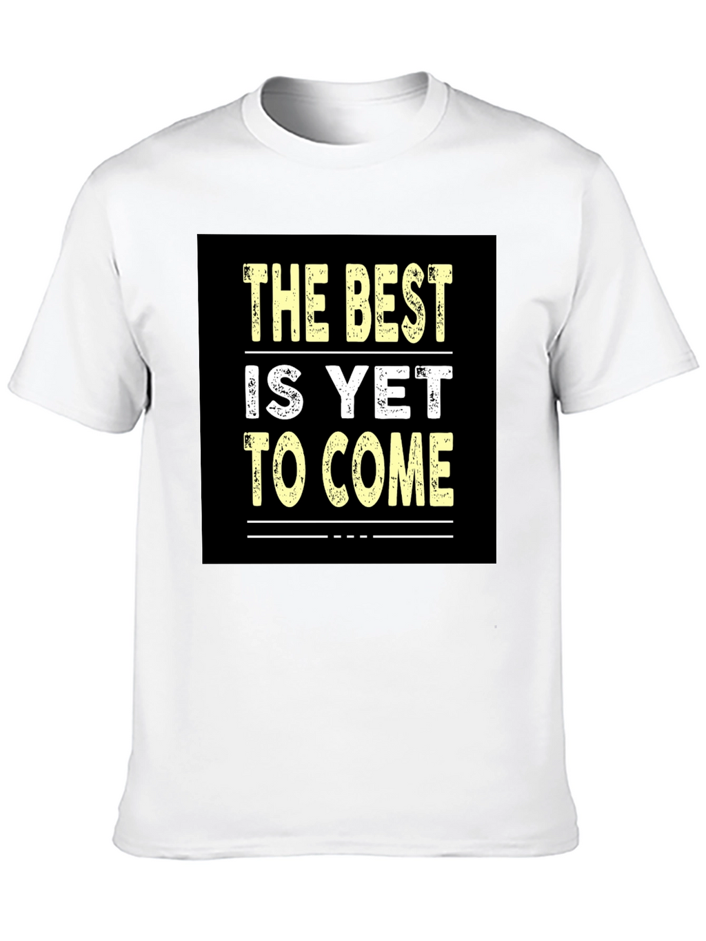 Best Is Yet to Come Black Graphic Tee