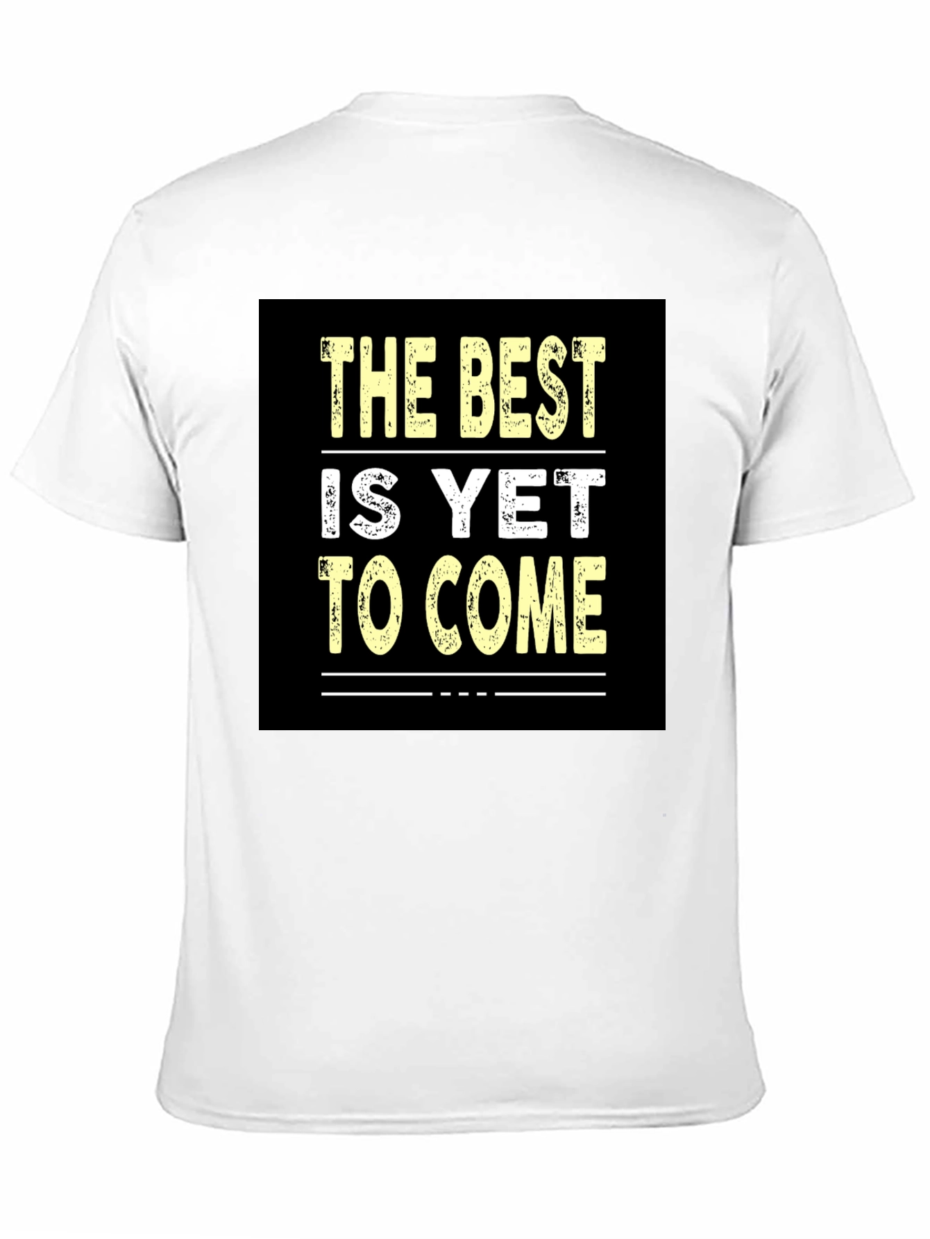 Best Is Yet to Come Black Graphic Tee