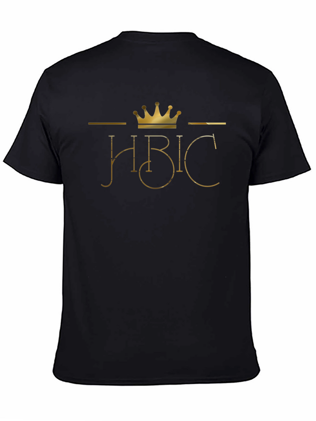 HBIC Crown Graphic T-Shirt - Black