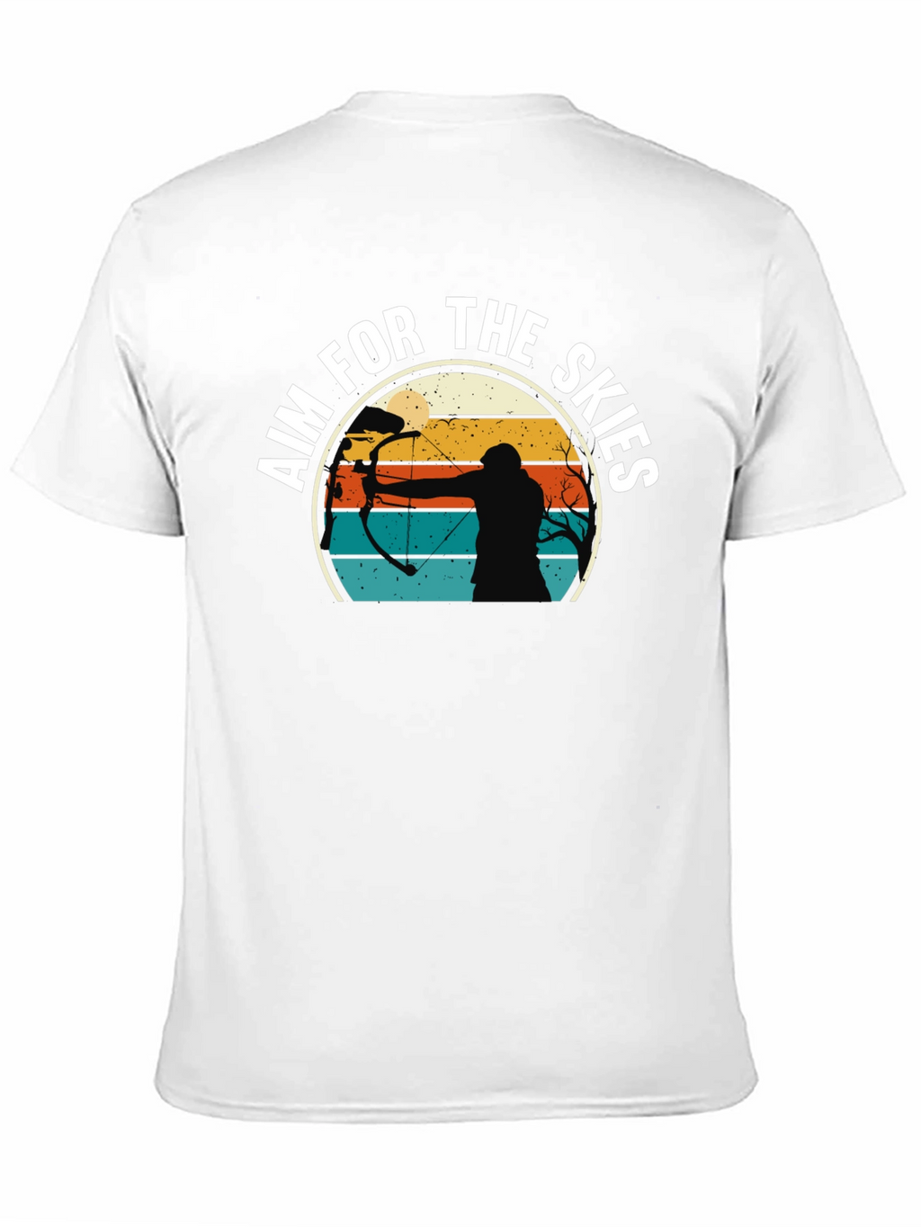Aim For The Skies Retro Archer Graphic T-Shirt