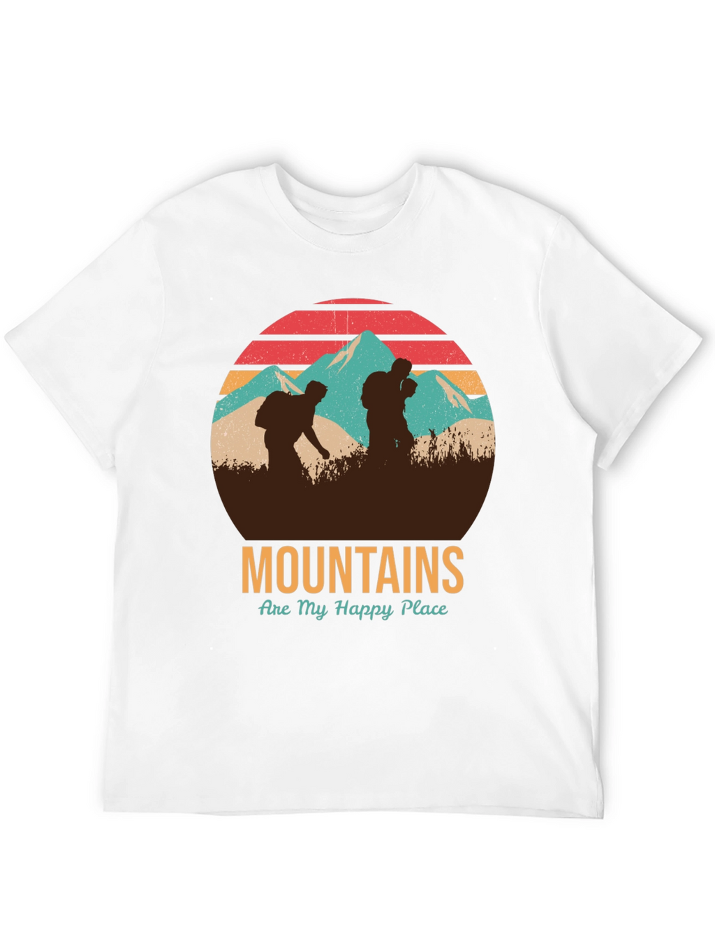 Mountains Are My Happy Place Graphic Tee