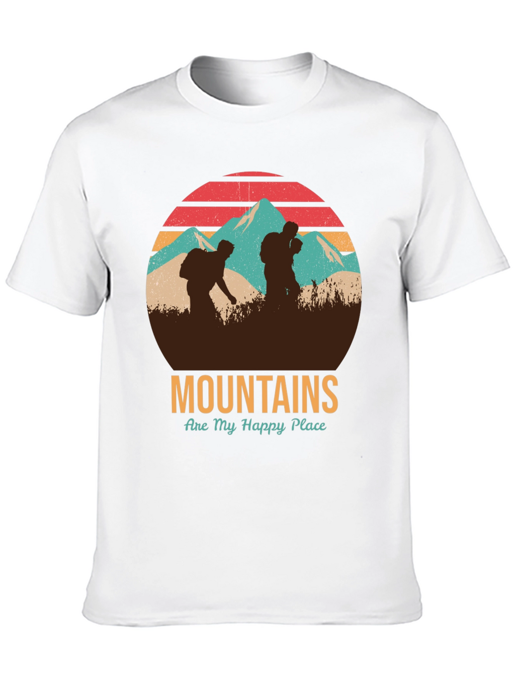 Mountains Are My Happy Place Graphic Tee