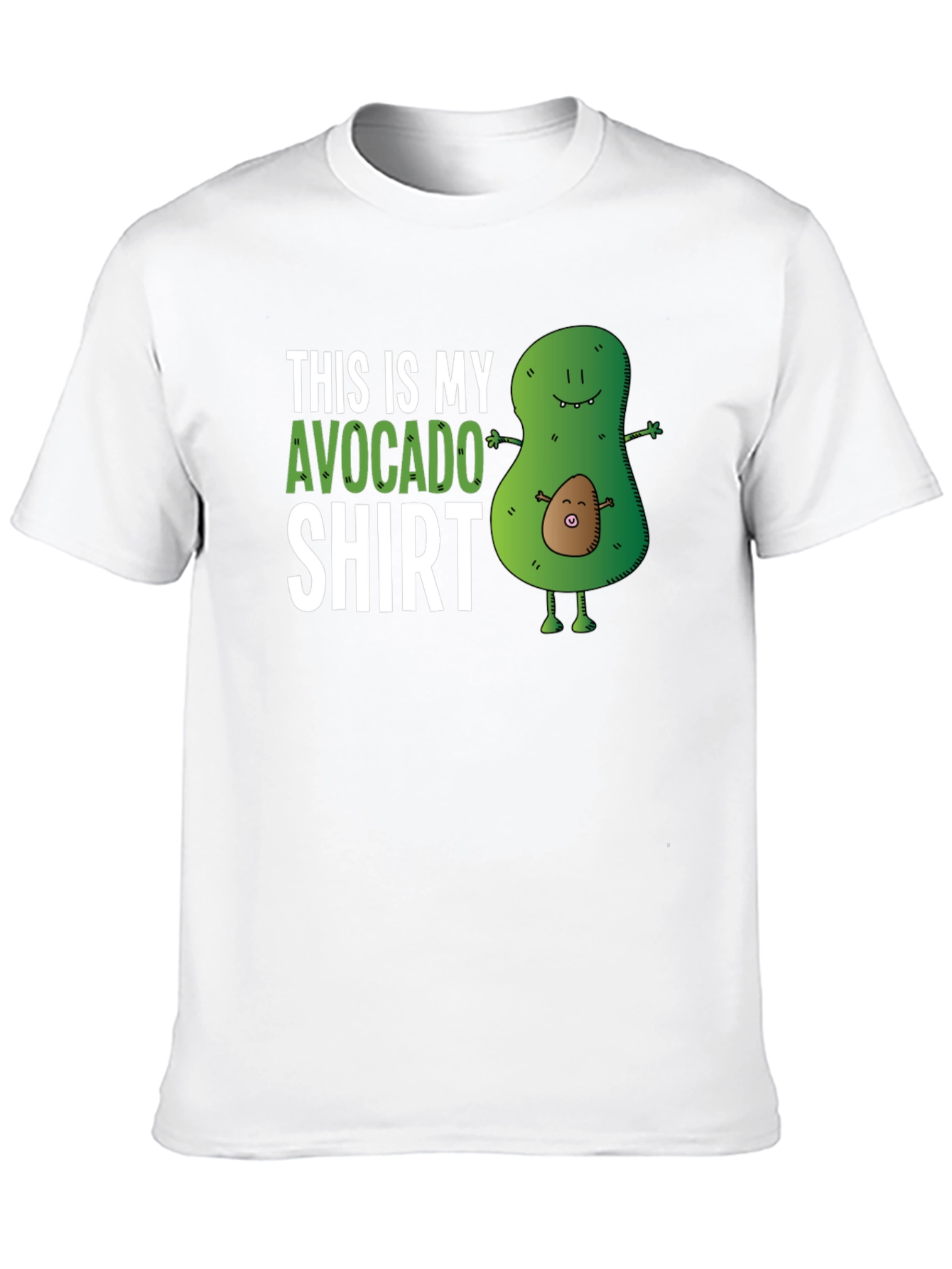 Avocado Shirt - Funny Graphic Tee