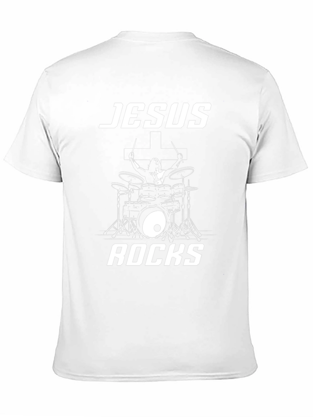 Jesus Rocks Black T-Shirt