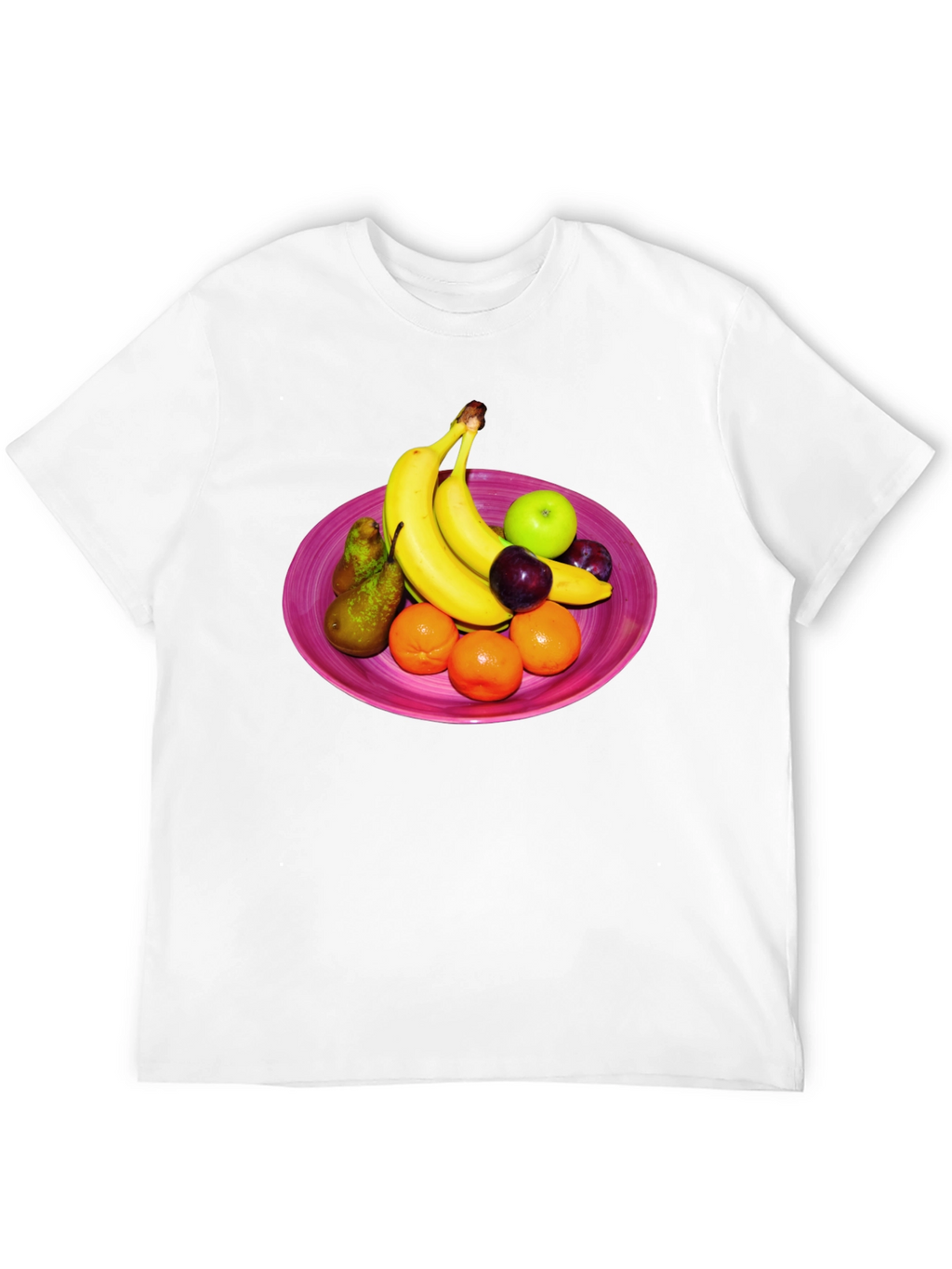 Fruit Bowl Graphic Tee - Fresh & Fun Design