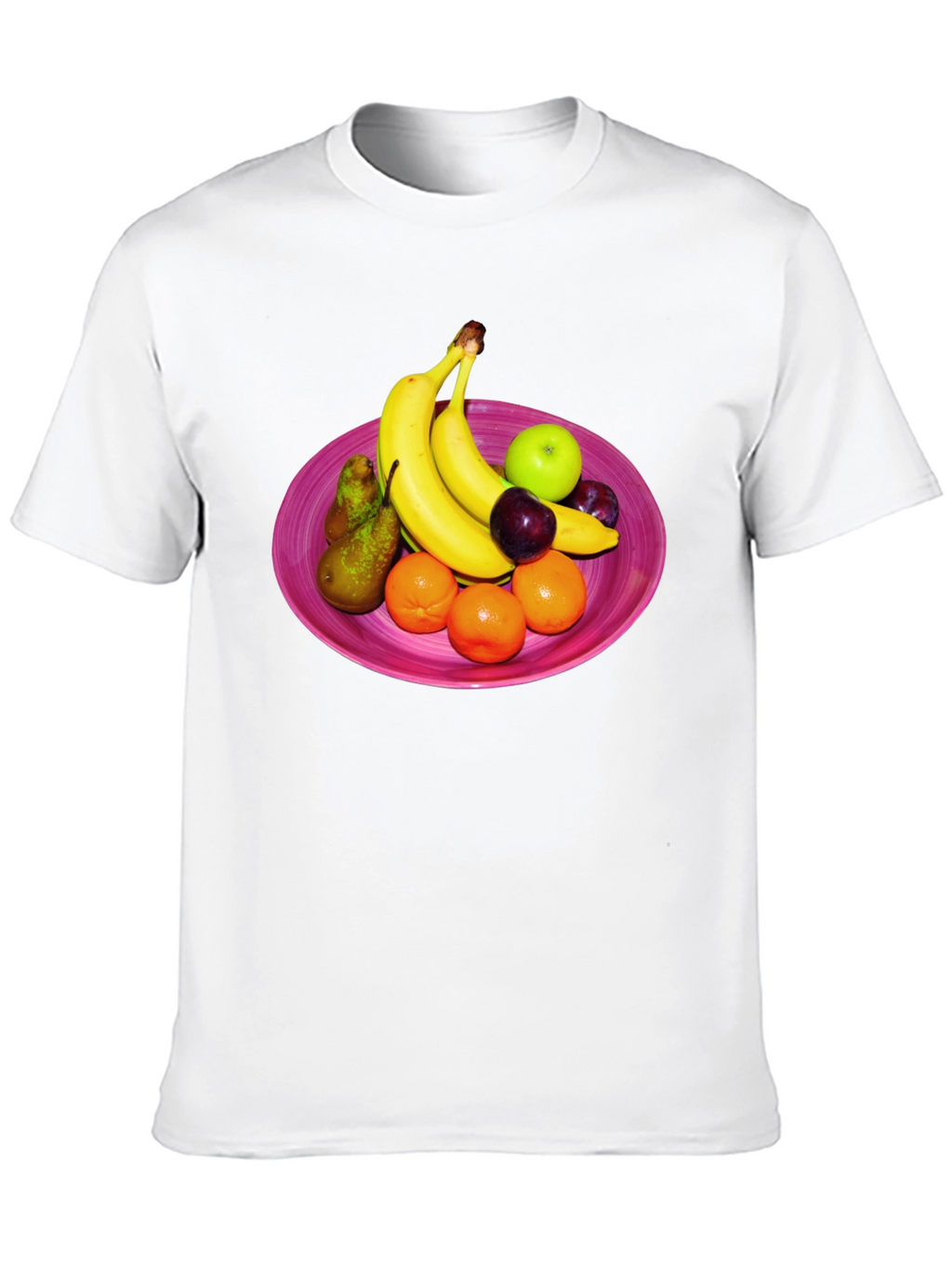 Fruit Bowl Graphic Tee - Fresh & Fun Design
