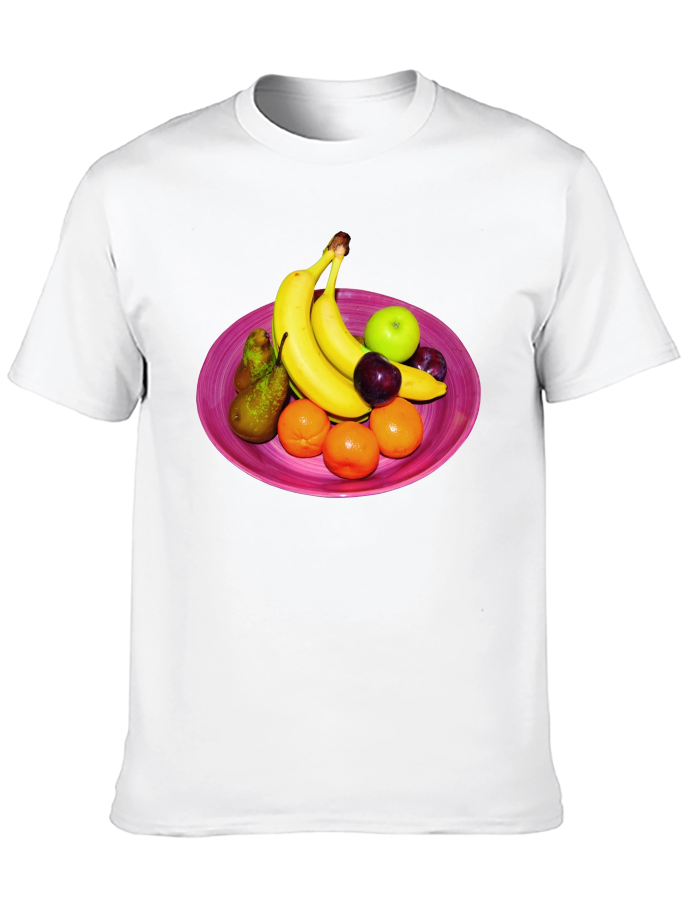 Fruit Bowl Graphic Tee - Fresh & Fun Design