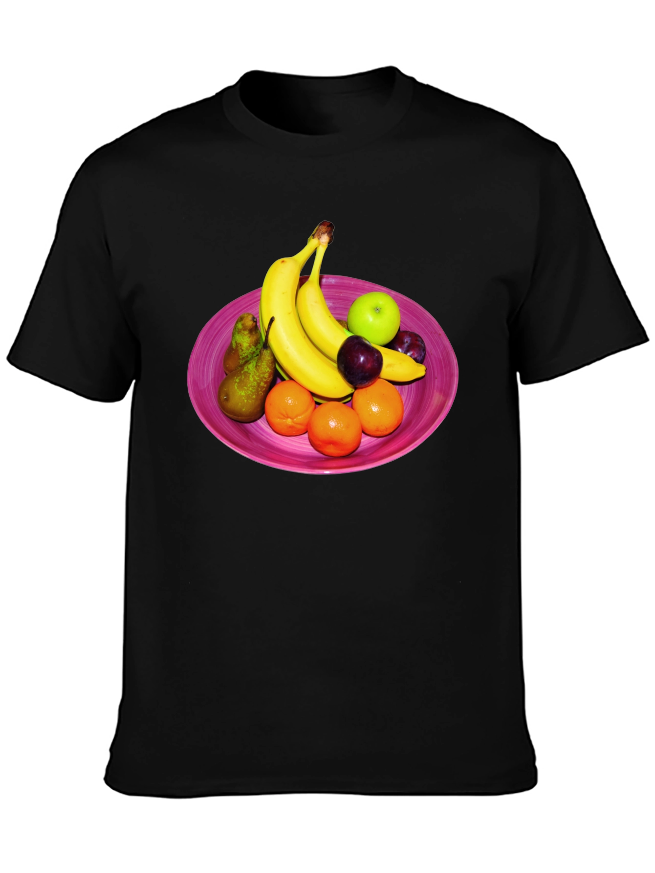 Fruit Bowl Graphic Tee - Fresh & Fun Design