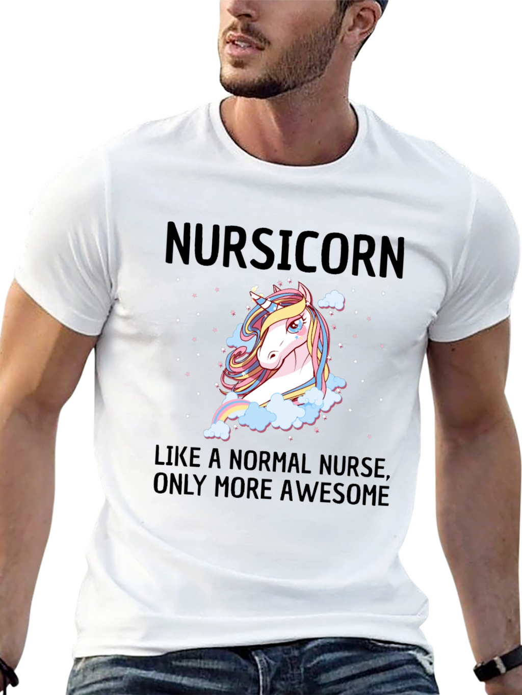 Nursicorn T-Shirt - Awesome Nurse Tee
