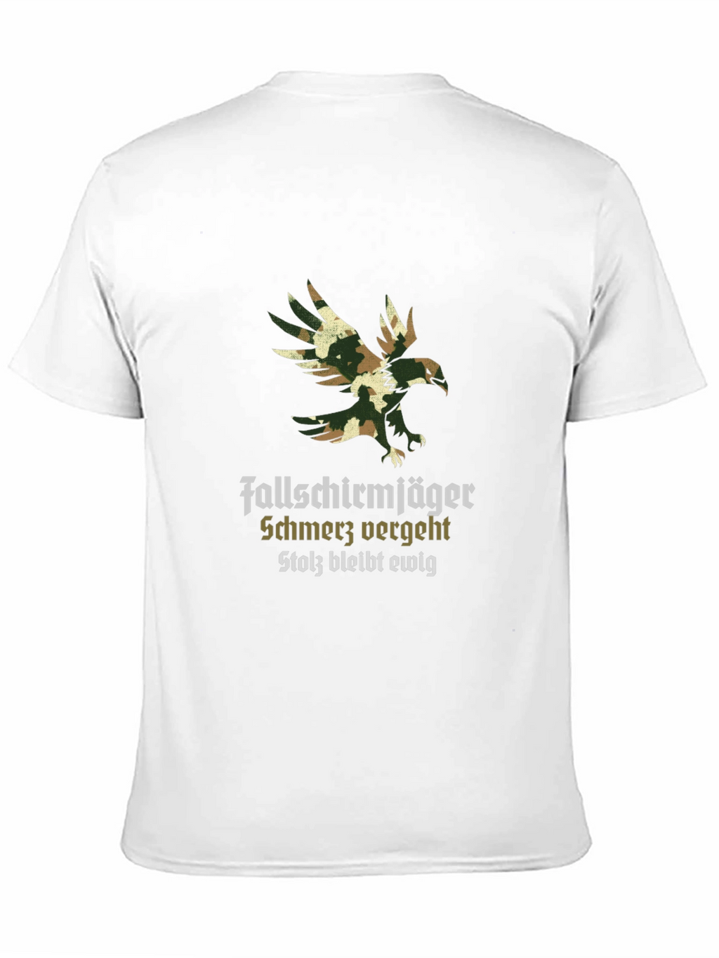 Fallschirmjäger Eagle Camo Graphic T-Shirt