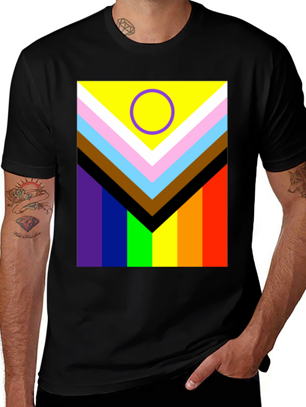 Inclusive Pride Flag Tee