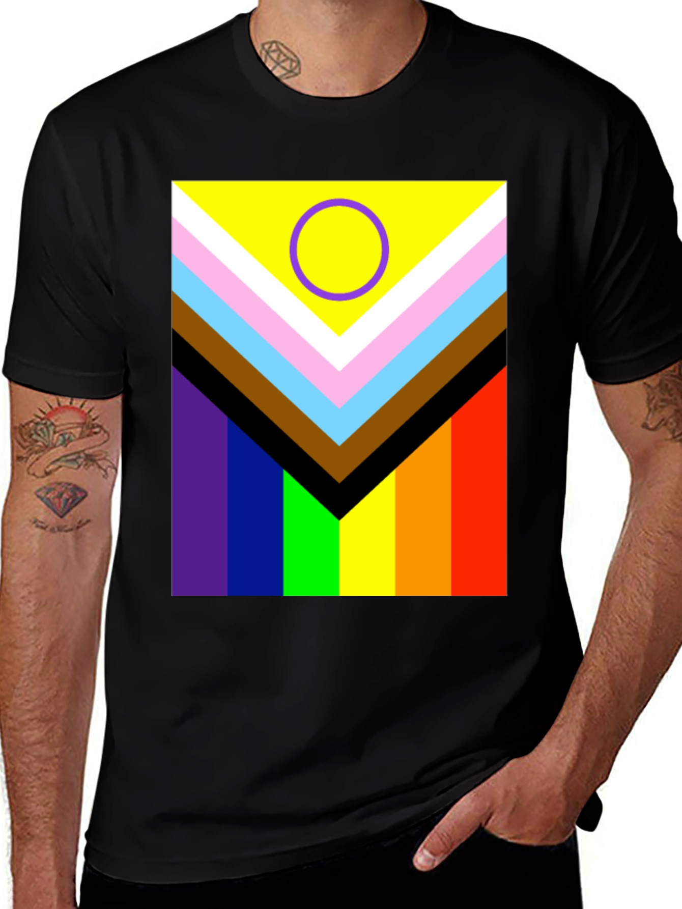 Inclusive Pride Flag Tee