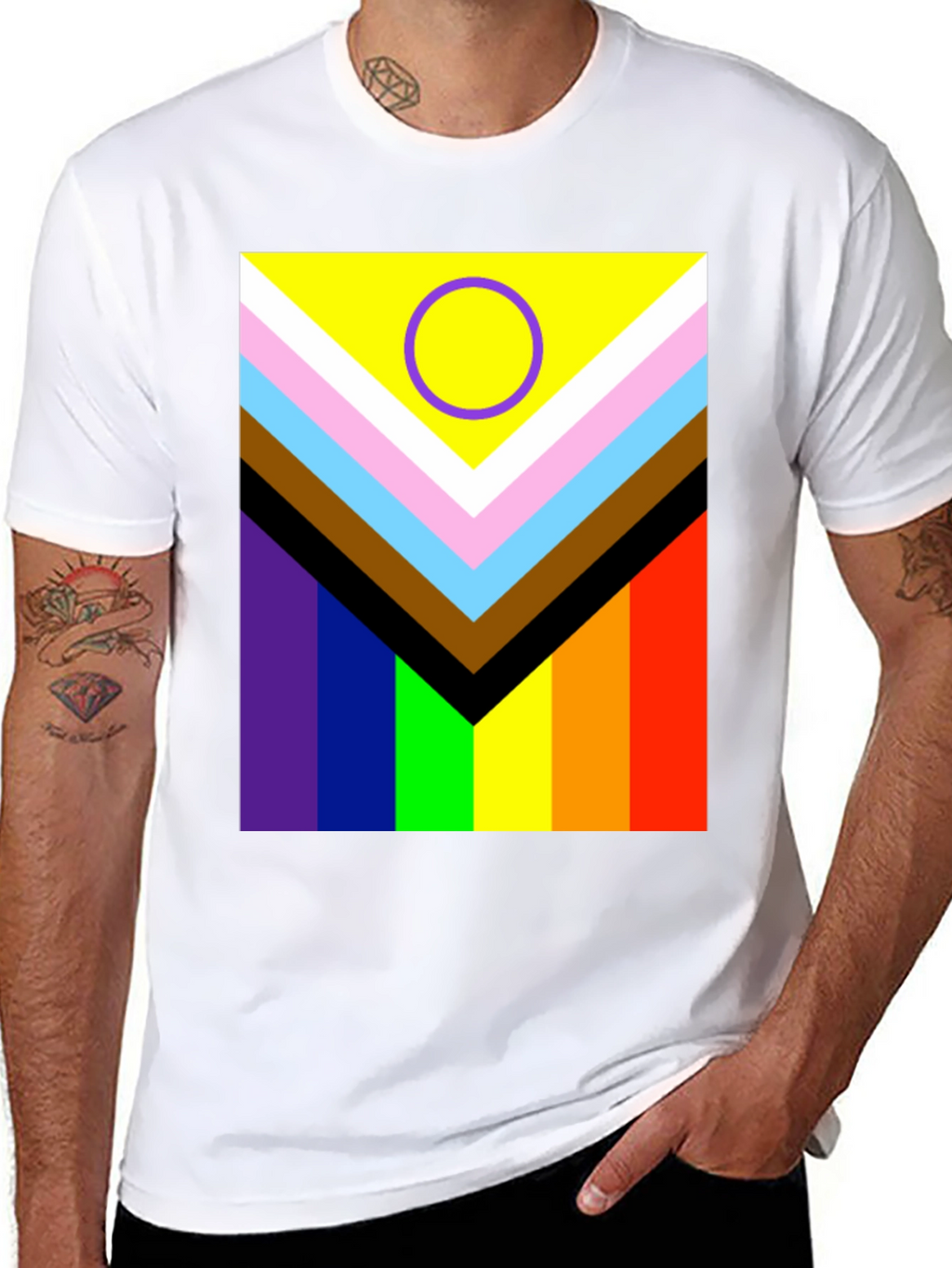 Inclusive Pride Flag Tee