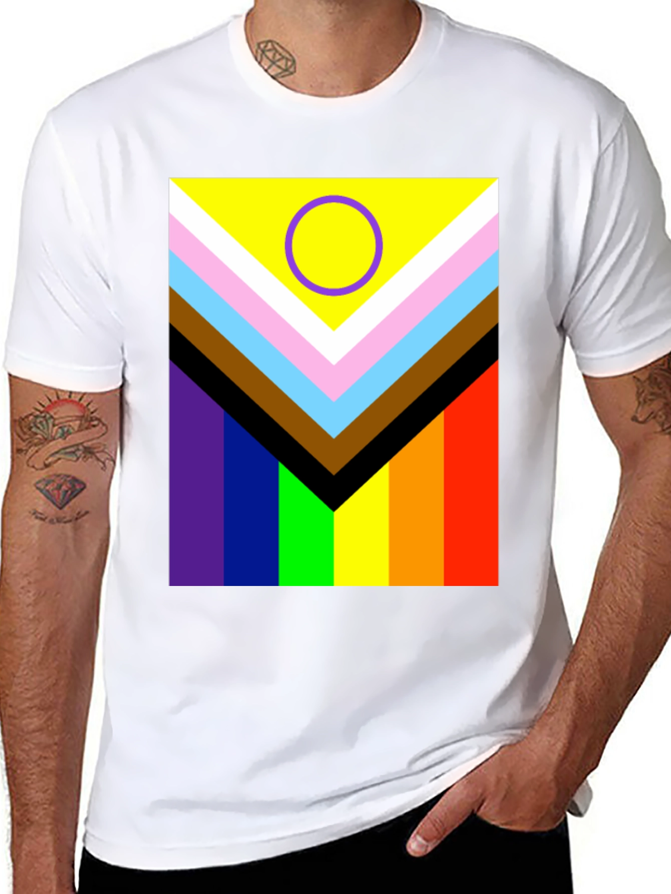 Inclusive Pride Flag Tee