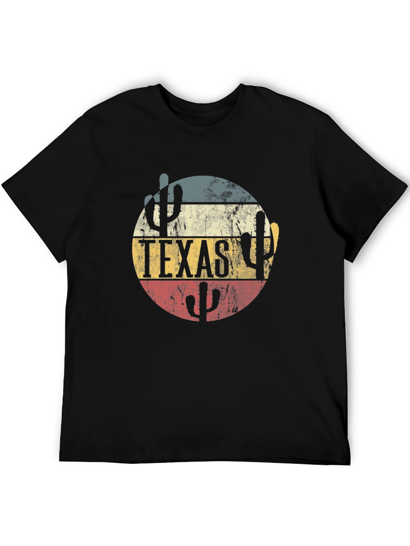 Texas Desert Cactus Graphic T-Shirt
