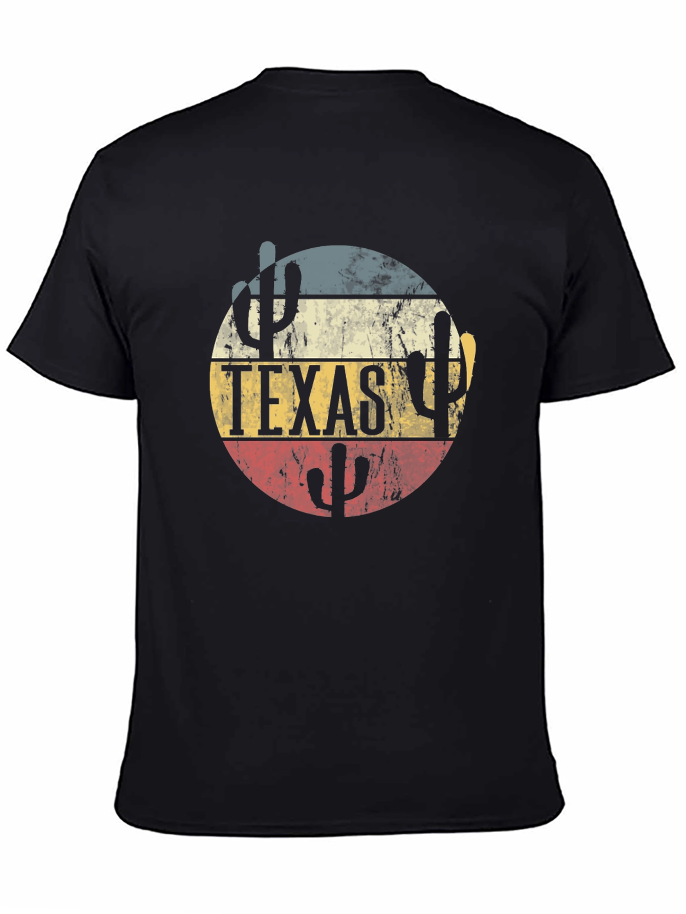 Texas Desert Cactus Graphic T-Shirt