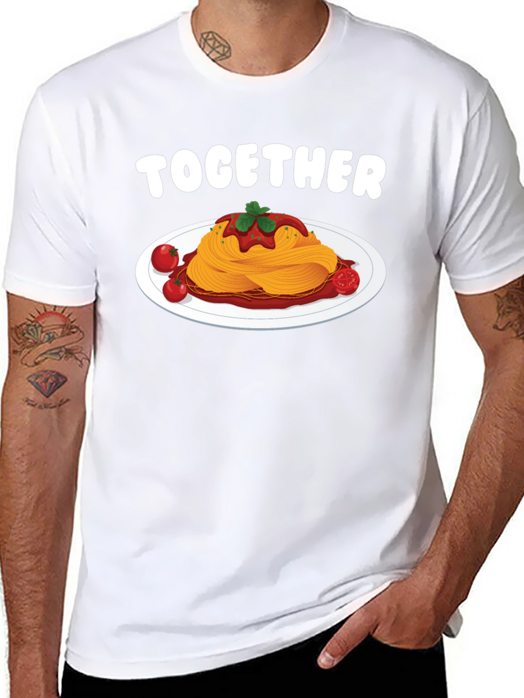 Together Spaghetti T-Shirt
