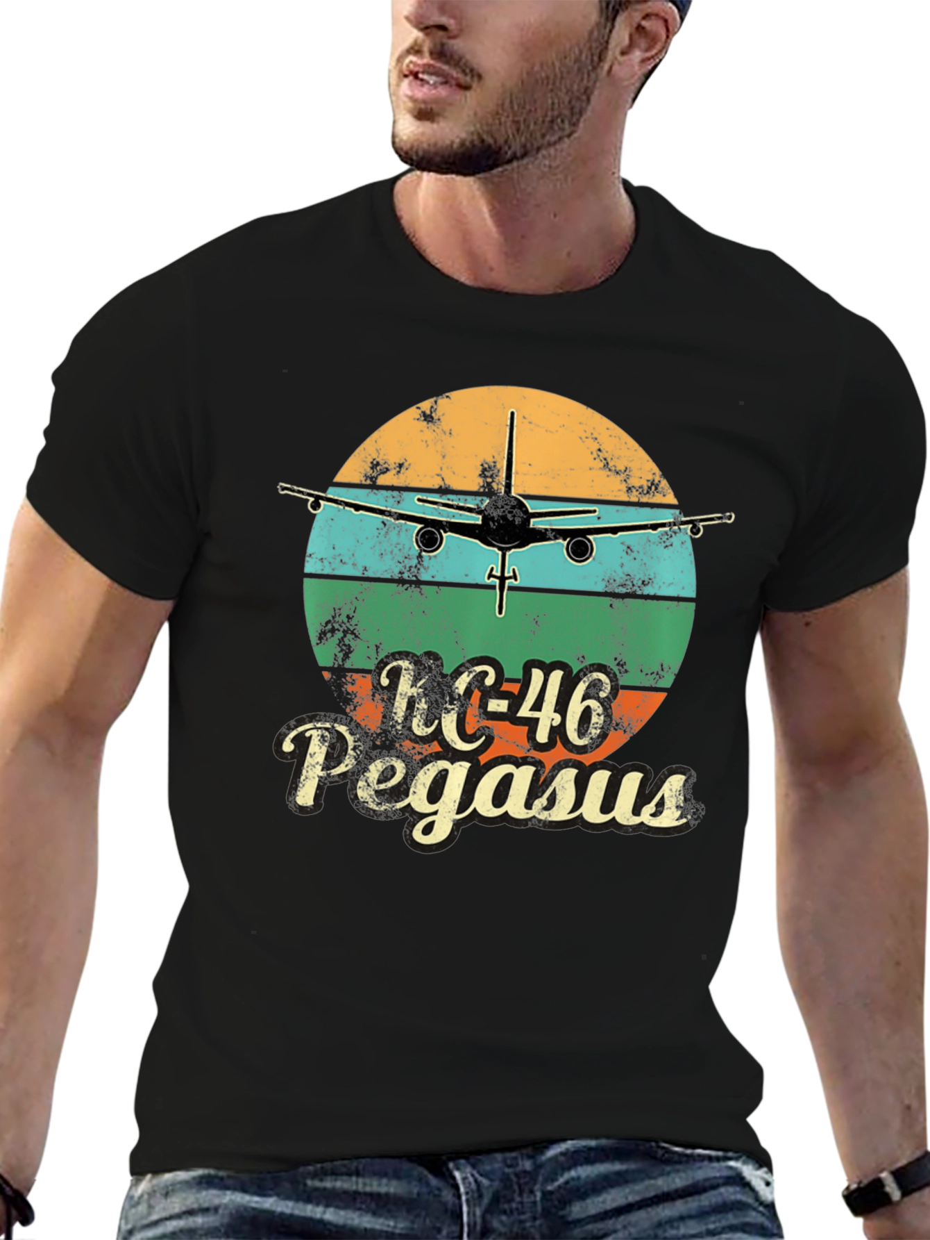 KC-46 Pegasus T-Shirt - Vintage Airplane Tee