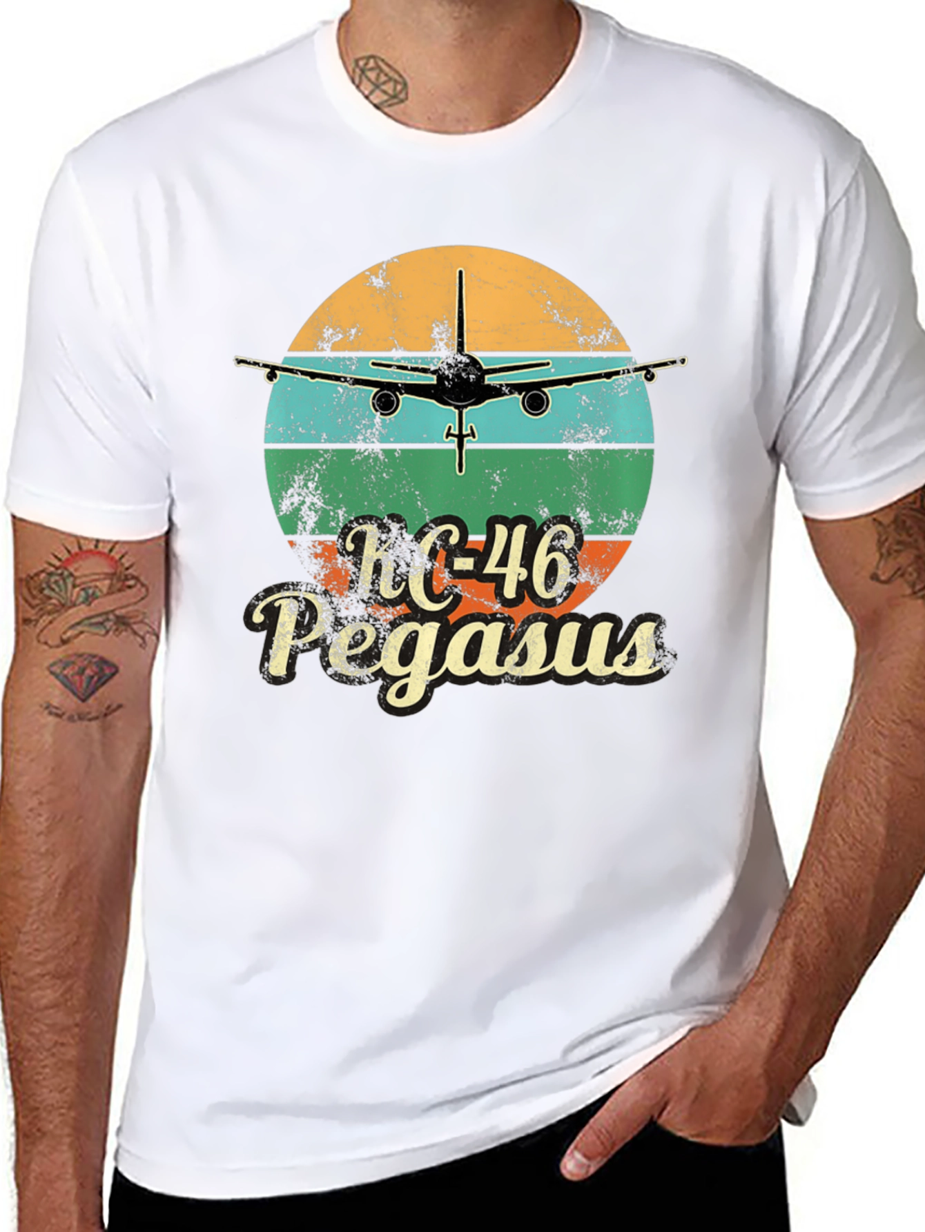 KC-46 Pegasus T-Shirt - Vintage Airplane Tee