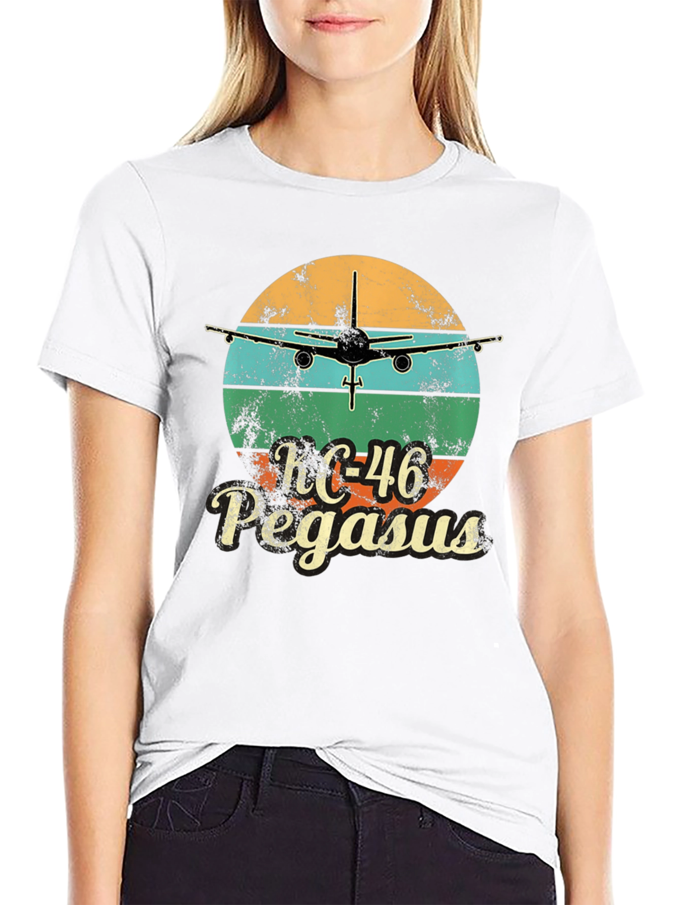 KC-46 Pegasus T-Shirt - Vintage Airplane Tee