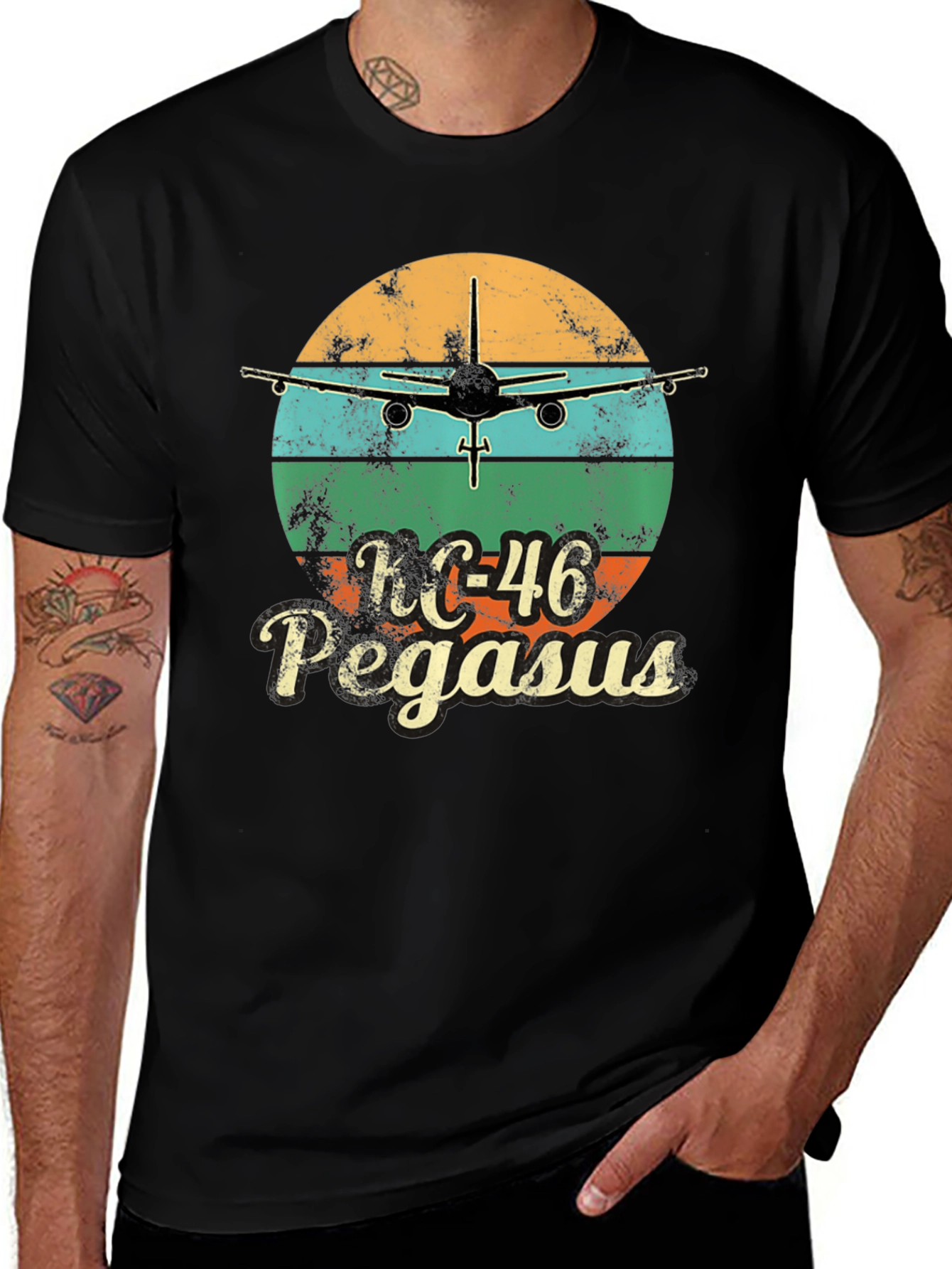 KC-46 Pegasus T-Shirt - Vintage Airplane Tee
