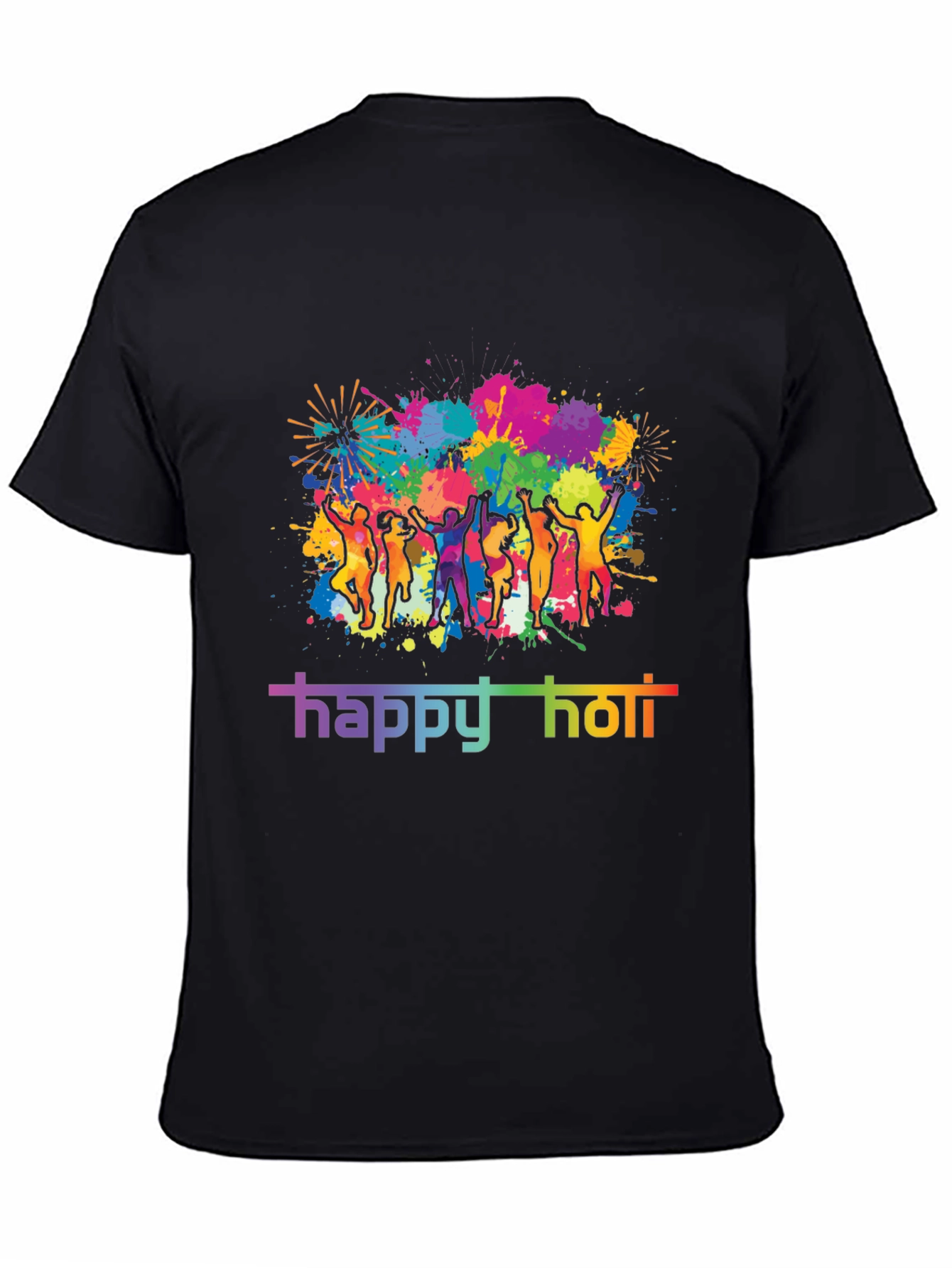 Happy Holi Festival T-Shirt - Colorful Celebration Tee