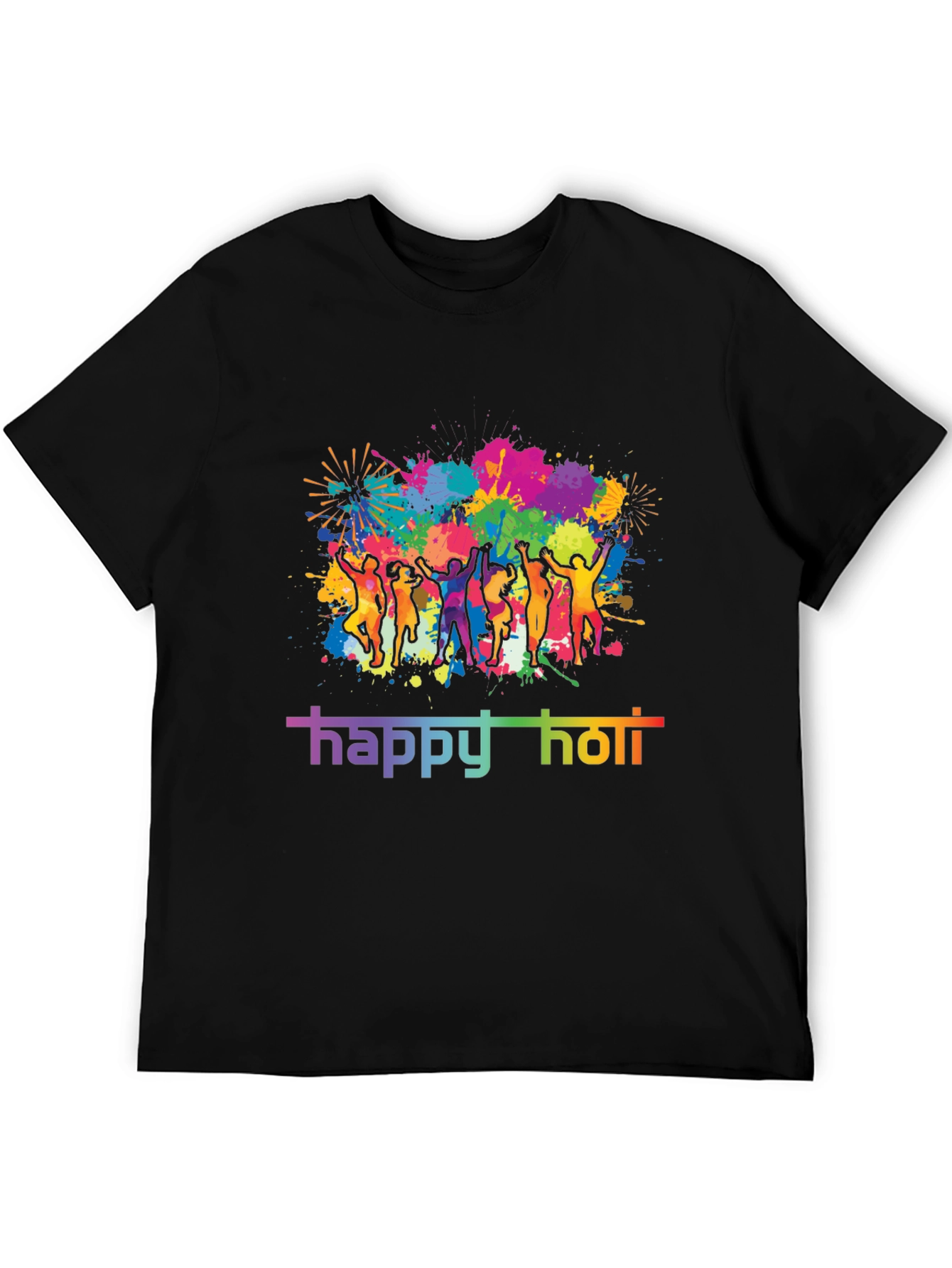 Happy Holi Festival T-Shirt - Colorful Celebration Tee