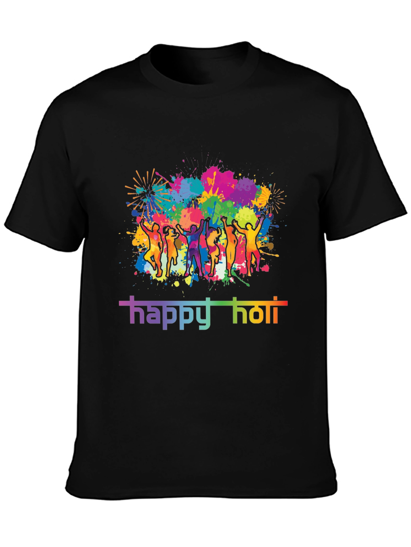 Happy Holi Festival T-Shirt - Colorful Celebration Tee
