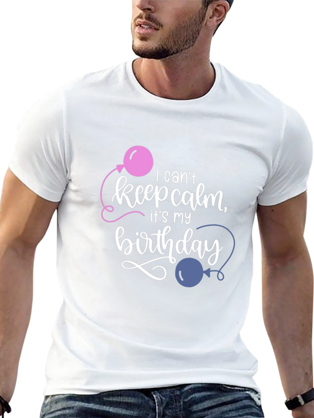 Birthday T-Shirt - Keep Calm